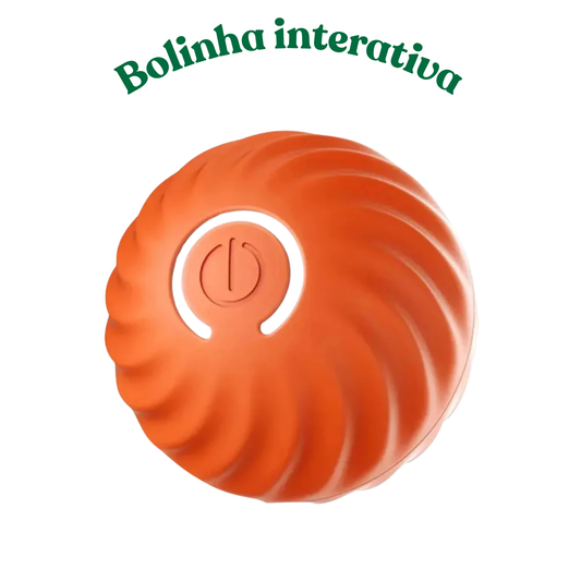 Bola Pet interativa para cachorro Recarregável – Reduz Ansiedade e Mantém o Pet Ativo