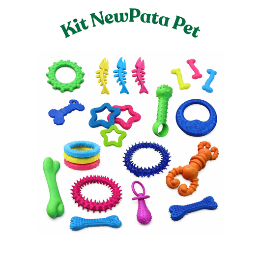 Kit Brinquedo para Pet Mordedor Anti Stress Maciço Pet 3, 5 , 8 OU 10 Unidades Para Cachorro Cães e Gatos